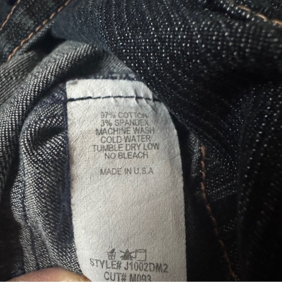 Vintage Y2K Denim Jean Chambray Blazer Jacket Y2K L - Picture 7 of 10